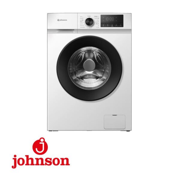 LAVADORA JOHNSON CF 9KG 1400RPM CLASE A INVERTER DISPLAY BLANCA