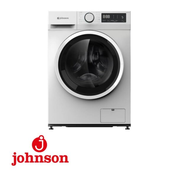 LAVADORA JOHNSON CF 10KG 1400RPM CLASE A INVERTER DISPLAY BLANCA