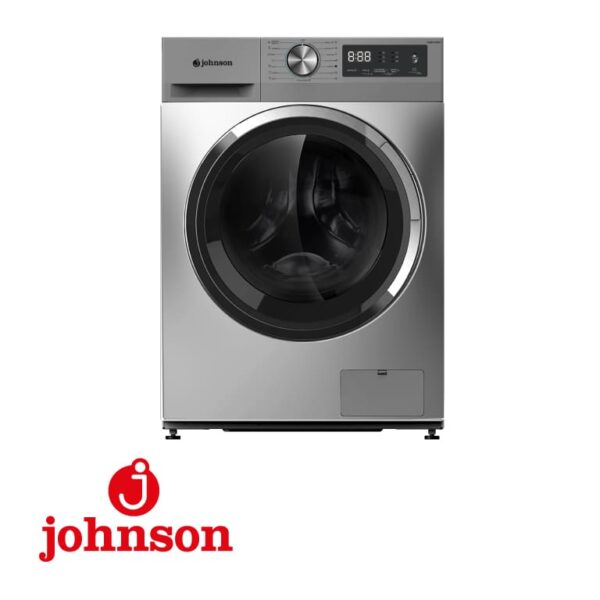 LAVADORA JOHNSON CF 10KG 1400RPM CLASE A INVERTER DISPLAY INOX