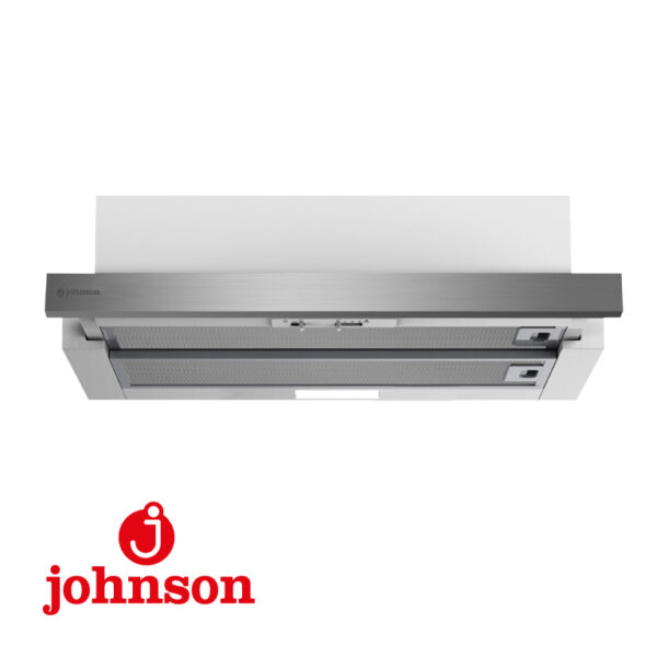 CAMPANA EXTRAIBLE JOHNSON 60CM 400M3/H CLASE B INOX