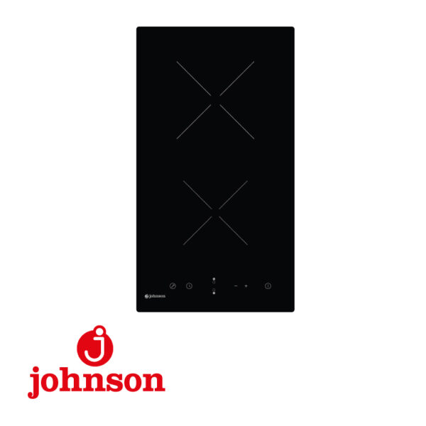 PLACA VITROCERAMICA JOHNSON 30CM 2 ZONAS CONTROL TACTIL