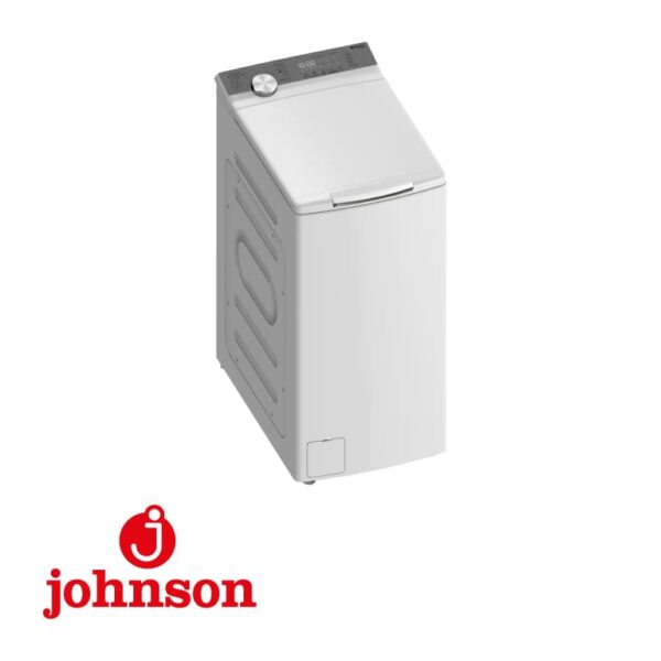 LAVADORA JOHNSON CS 8KG 1300RPM NERVION CLASE A INVERTER BLANCA